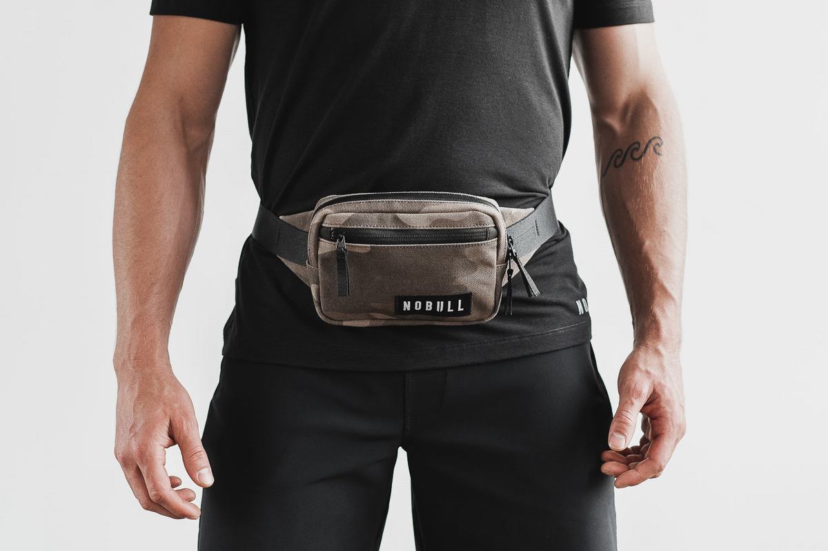 Nobull Small Crossbody Men's Bags Camo | Australia (GO3791)